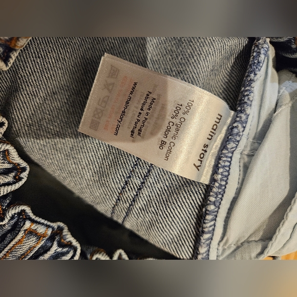 Main Story Organic Super Soft Jeans, Size 8 | - Picture 5 of 5